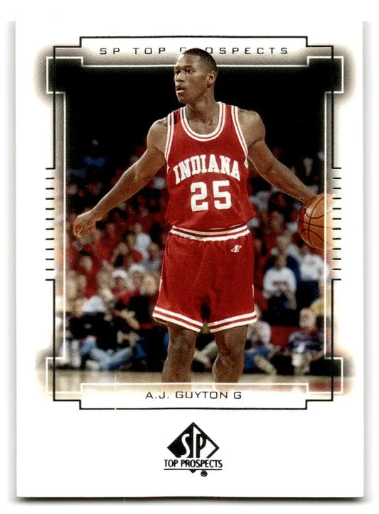2000 SP Top Prospects #7 A.J. Guyton - Trading Card