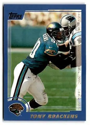 Tony Brackens 2000 Topps #115 football trading card collectible item