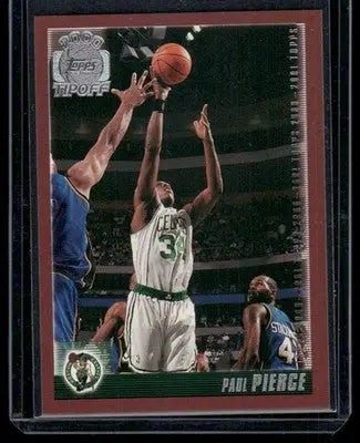 2000 Topps Tipoff Paul Pierce basketball card for collectors and fans
