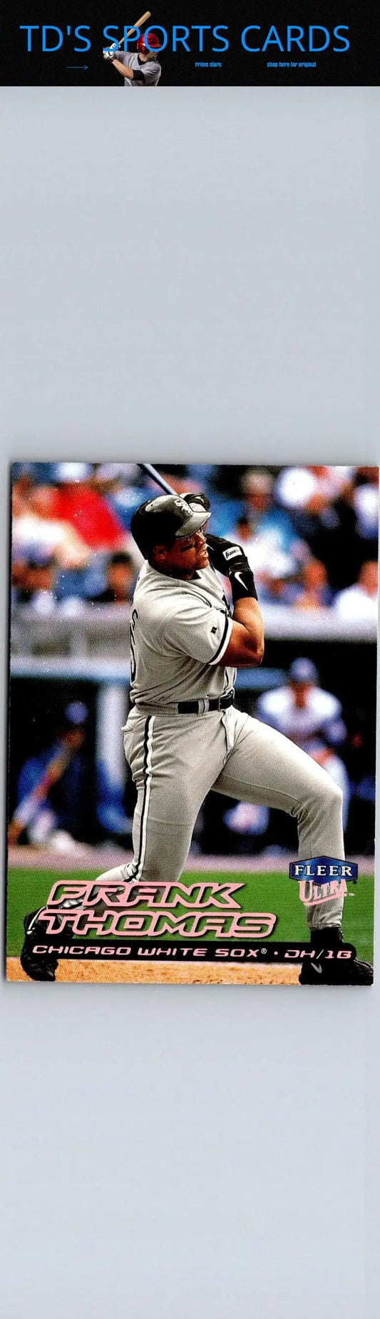 2000 Ultra #140 Frank Thomas Baseball Card from a premier collection of trading cards