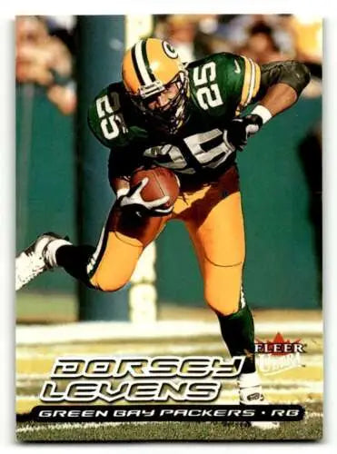 Dorsey Levens Green Bay Packers Football Card with original gloss finish EX/NM quality