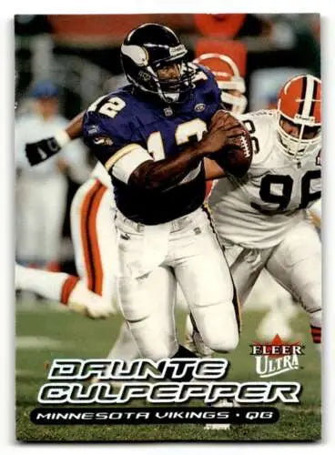2000 Ultra #94 Daunte Culpepper Minnesota Vikings Football Card original gloss EX