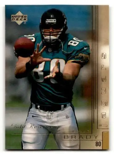 2000 Upper Deck Gold Reserve #74 Kyle Brady Jacksonville Jaguars football trading card