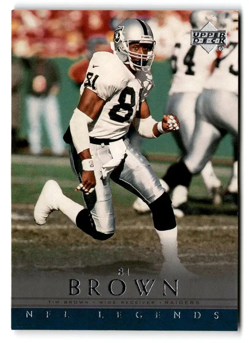 2000 Upper Deck Legends #82 Tim Brown - Trading Card