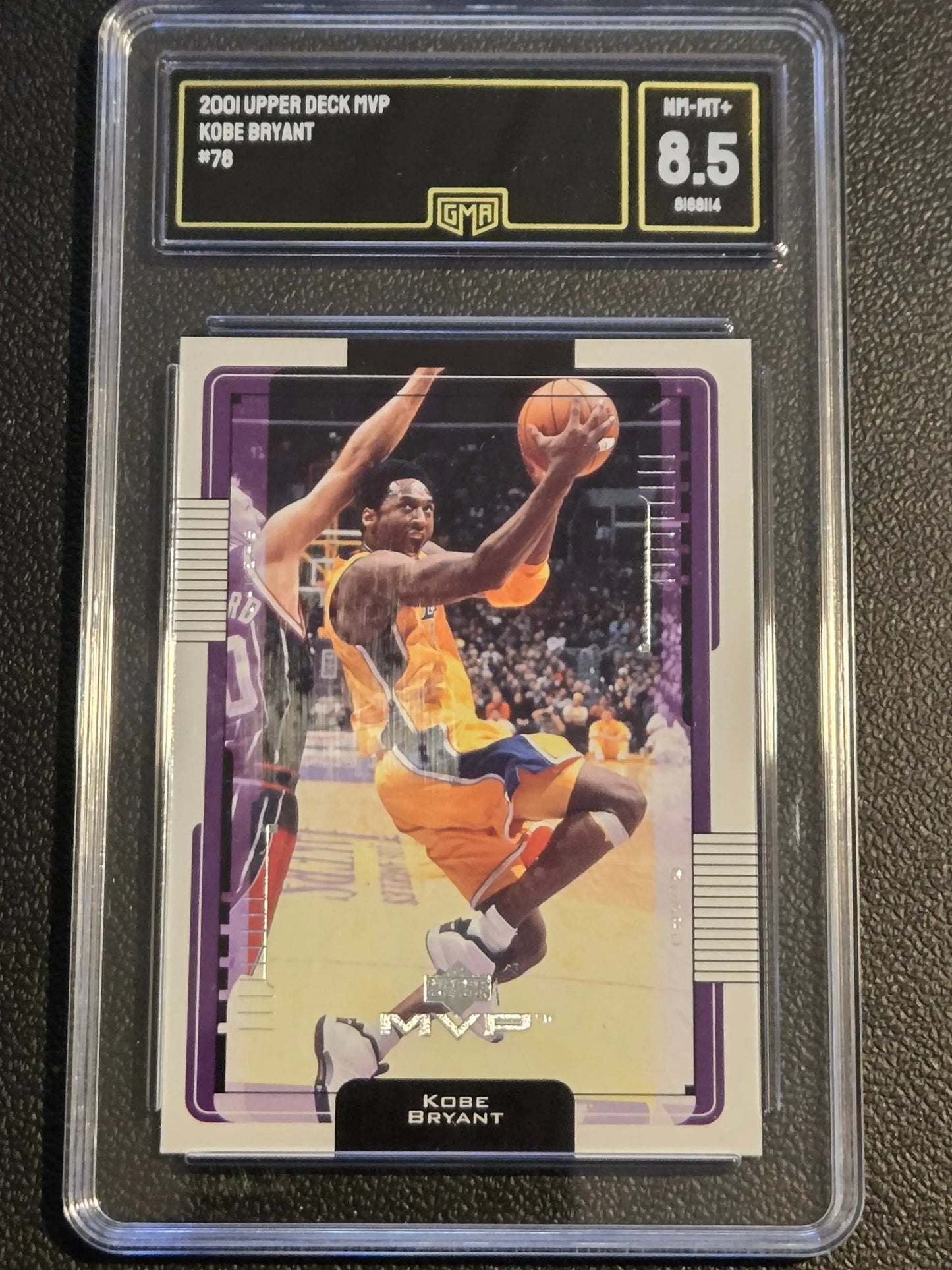 2001-02 Upper Deck MVP #78 Kobe Bryant GMA 8.5 - Trading Card