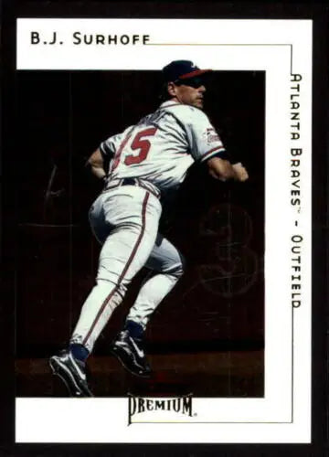 2001 Fleer Premium #61 B.J. Surhoff baseball card with original gloss, NM-MT condition