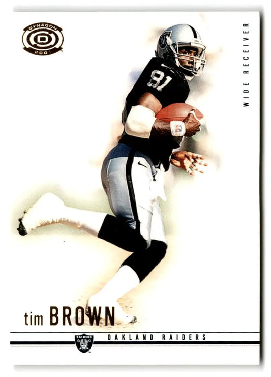 2001 Pacific Dynagon #67 Tim Brown Retail - Trading Cards