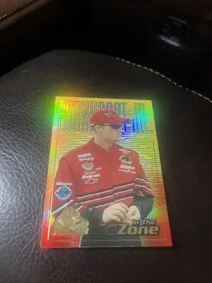 Dale Earnhardt Jr. trading card from 2001 Press Pass Premium Racing collection