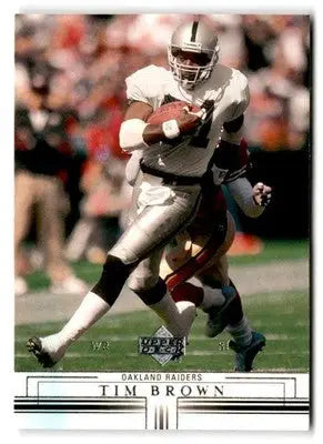 2001 Upper Deck #118 Tim Brown - Trading Cards