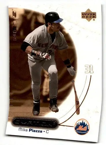 2001 Upper Deck Ovation #49 Mike Piazza New York Mets Baseball Cards ID:62818 - Baseball Cards