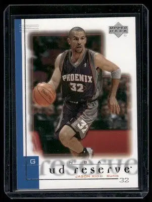 2001 Upper Deck UD Reserve Jason Kidd #64 Basketball - Basketball Card