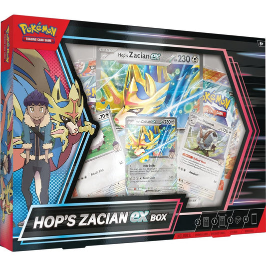 Pokemon Hop's Zacian EX Box