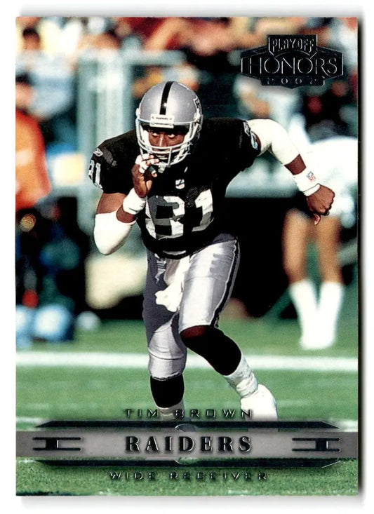 2002 Playoff Honors #68 Tim Brown - Trading Card