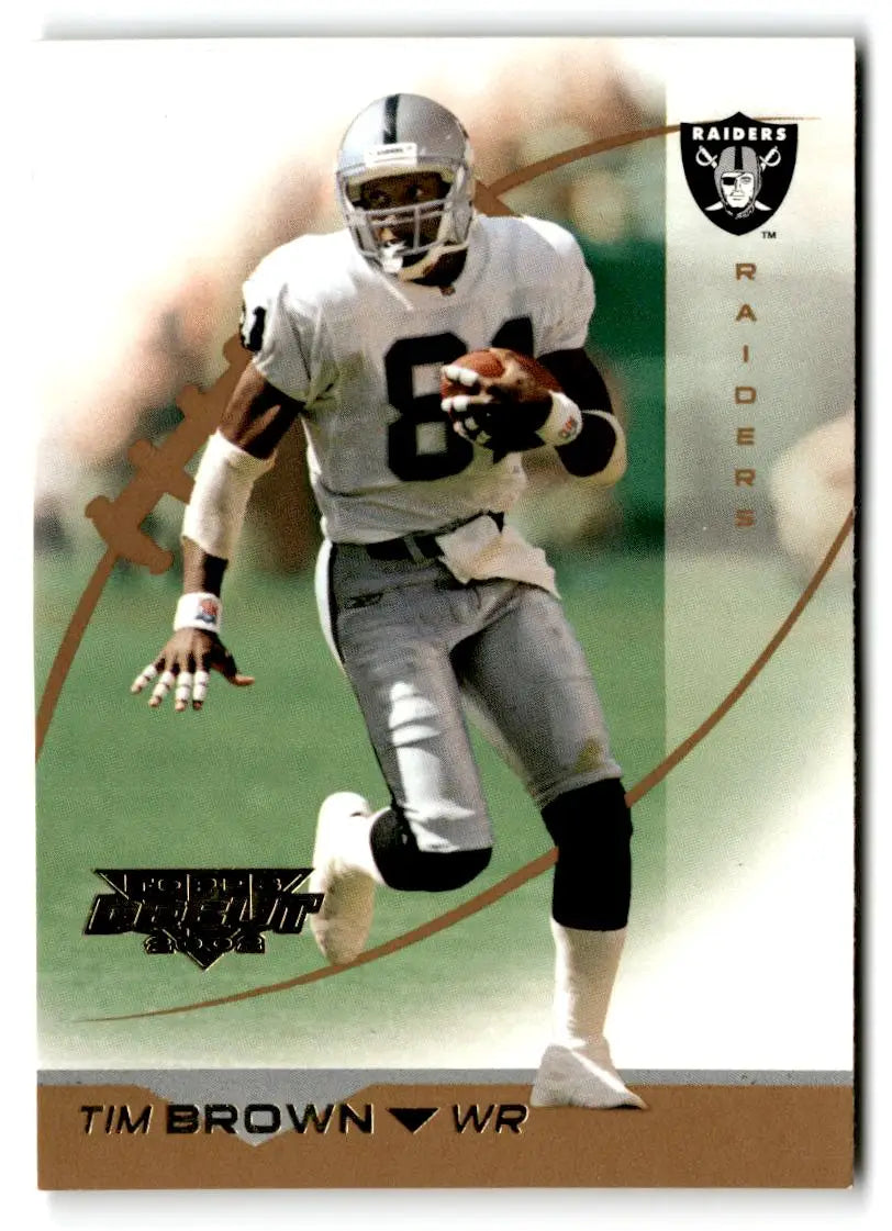 2002 Topps Debut #10 Tim Brown - Trading Card