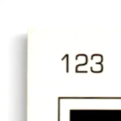 White slide frame with black opening from 2002 Upper Deck Football Jerry Rice card