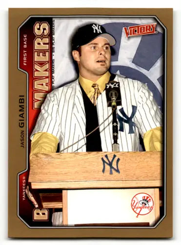 2002 Upper Deck Victory Gold #540 Jason Giambi Yankees ID:60612 - Trading Cards