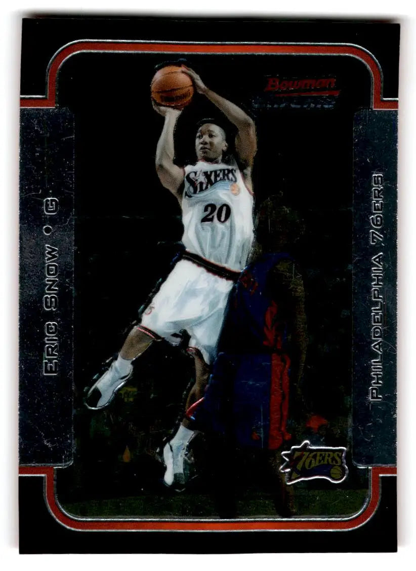 2003-04 Bowman #85 Eric Snow Chrome - Trading Cards