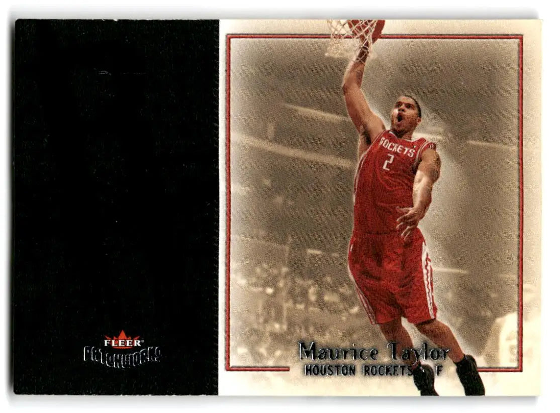 2003-04 Fleer Patchworks #27 Maurice Taylor - Collectible Trading Card