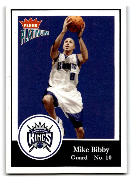 2003-04 Fleer Platinum #61 Mike Bibby - Trading Card