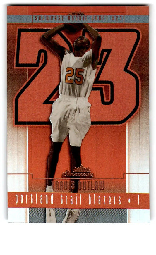2003-04 Fleer Showcase #112 Travis Outlaw #/1000 - Trading Card