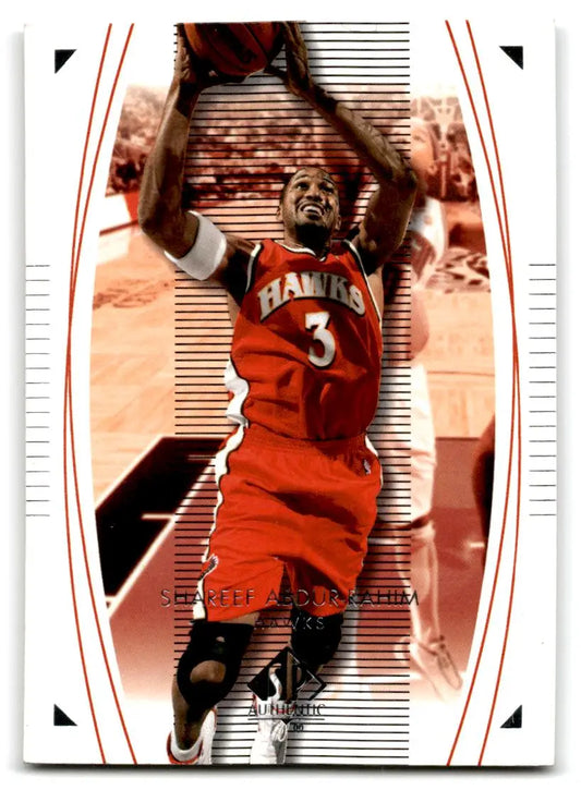 2003-04 SP Authentic #1 Shareef Abdur-Rahim - Trading Card