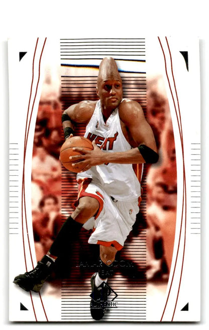 2003-04 SP Authentic #42 Lamar Odom - Trading Card