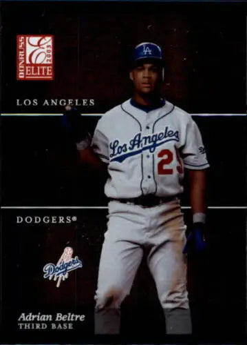 2003 Donruss Elite #117 Adrian Beltre baseball card with original gloss features