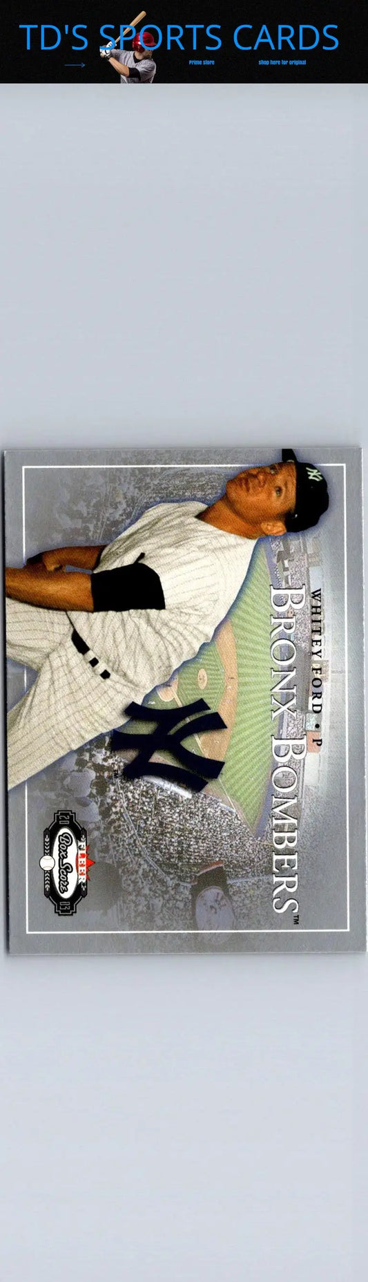 2003 Fleer Box Score #222 Whitey Ford baseball card for collectors and fans