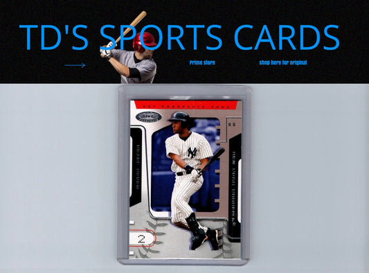 Derek Jeter baseball card from Fleer Hot Prospects 2003 Hot Prospects series