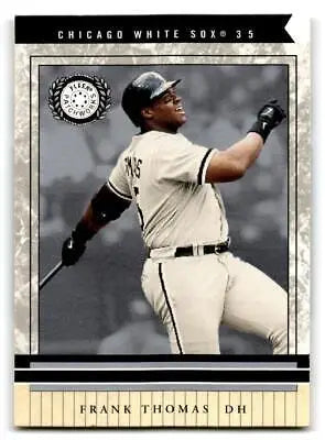 Frank Thomas baseball card from 2003 Fleer Patchworks trading cards collection