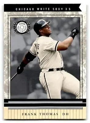 2003 Fleer Patchworks #58 Frank Thomas baseball trading card collectible
