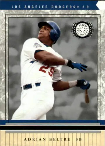 2003 Fleer Patchworks #70 Adrian Beltre baseball card in original gloss condition