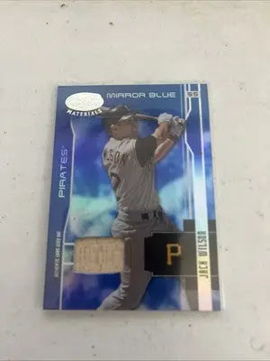 Jack Wilson baseball card from 2003 Leaf Certified Blue Mirror /100