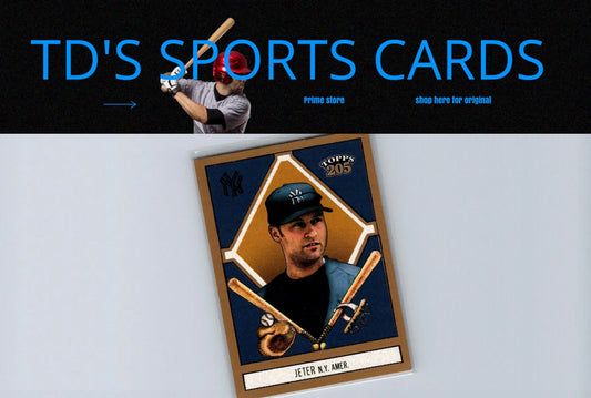 Derek Jeter baseball card 75b Derek Jeter 2003 Topps 205 #75b without gold trim