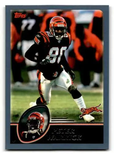 2003 Topps #264 Peter Warrick Cincinnati Bengals Football Card with original gloss
