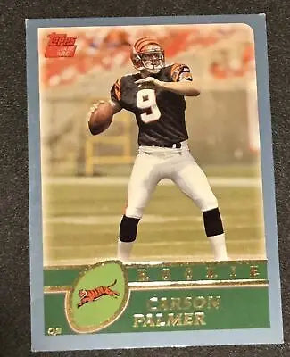 Carson Palmer football card from 2003 Topps #311 in Carson Palmer Topps Collection