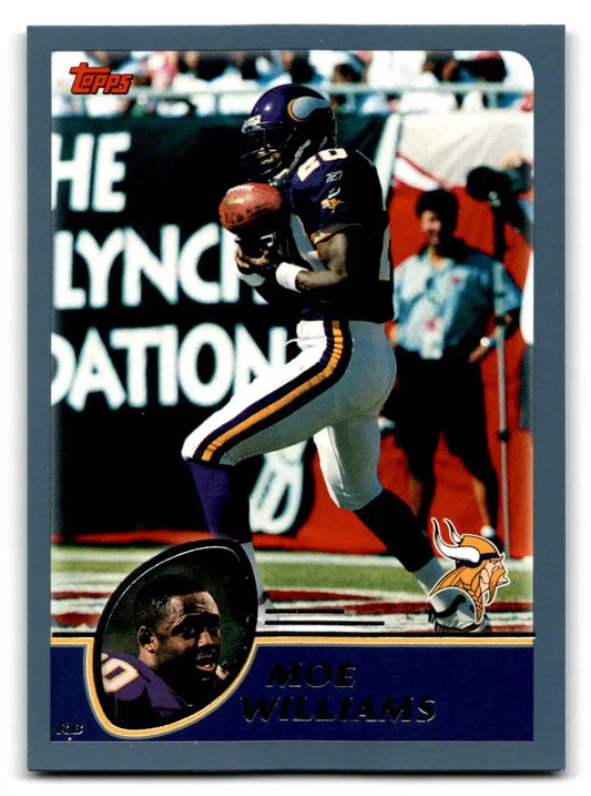 2003 Topps #51 Moe Williams - Trading Card