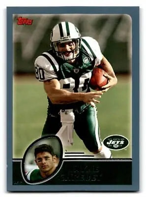 Wayne Chrebet 2003 Topps #87 trading card showcasing the popular NFL player