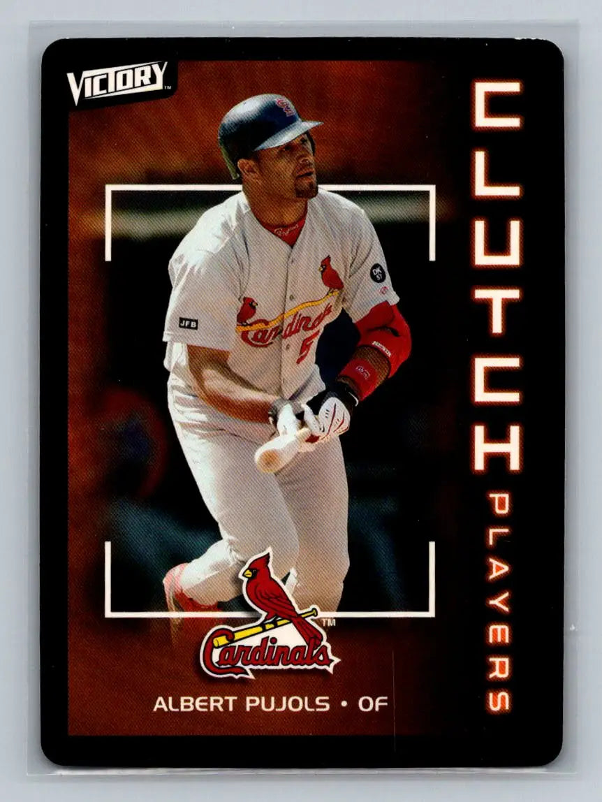 2003 Upper Deck Victory #129 Albert Pujols baseball card for St. Louis Cardinals collectors