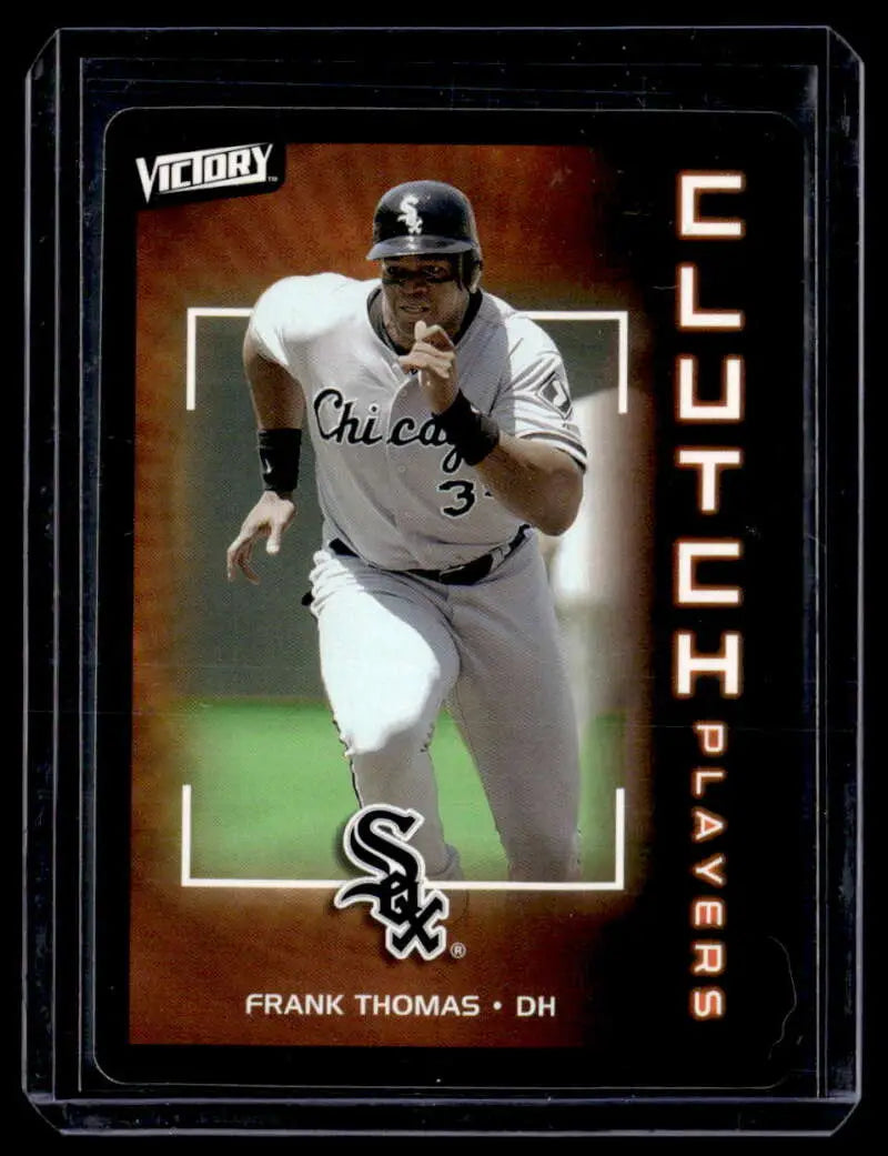 Chicago White Sox Frank Thomas running in 2003 Upper Deck Victory baseball card