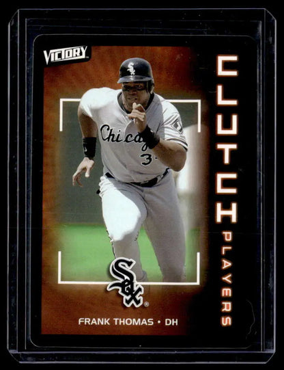 Chicago White Sox Frank Thomas running in 2003 Upper Deck Victory baseball card