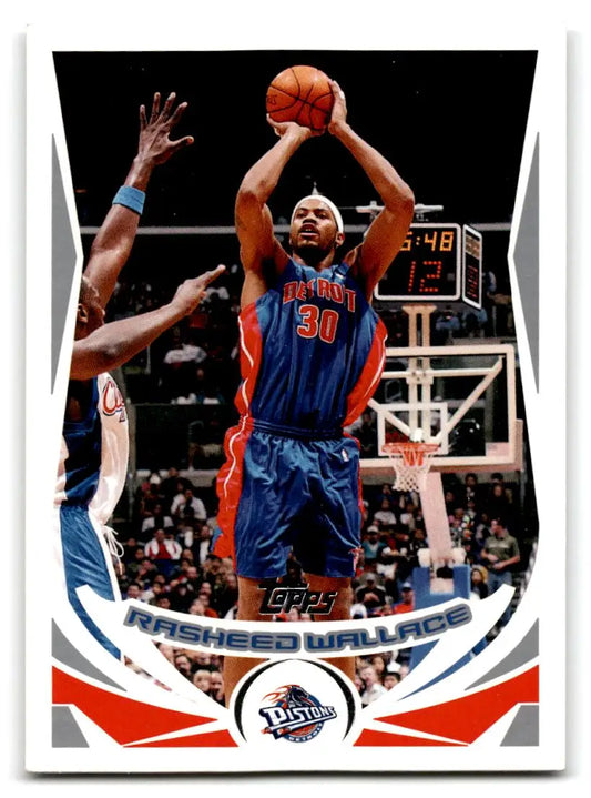 2004-05 Topps #33 Rasheed Wallace - Trading Card
