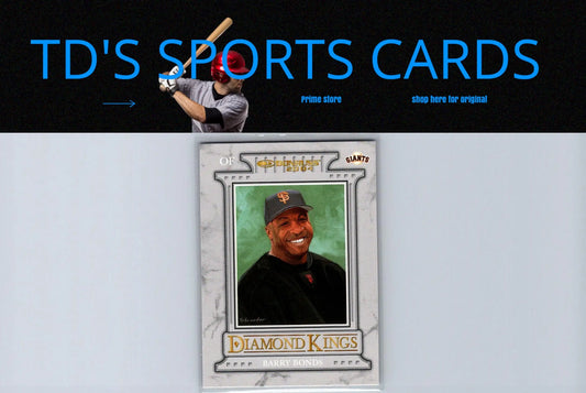 Barry Bonds baseball card from 2004 Donruss #8, a must-have for trading cards collectors