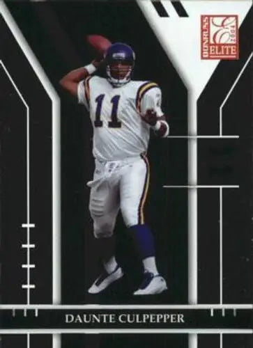 2004 Donruss Elite #53 Daunte Culpepper football card with original gloss, Vikings