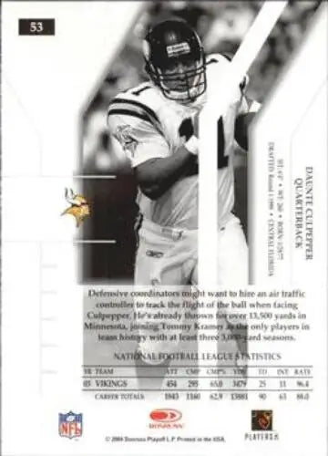 2004 Donruss Elite #53 Daunte Culpepper NM-MT Vikings original gloss football card