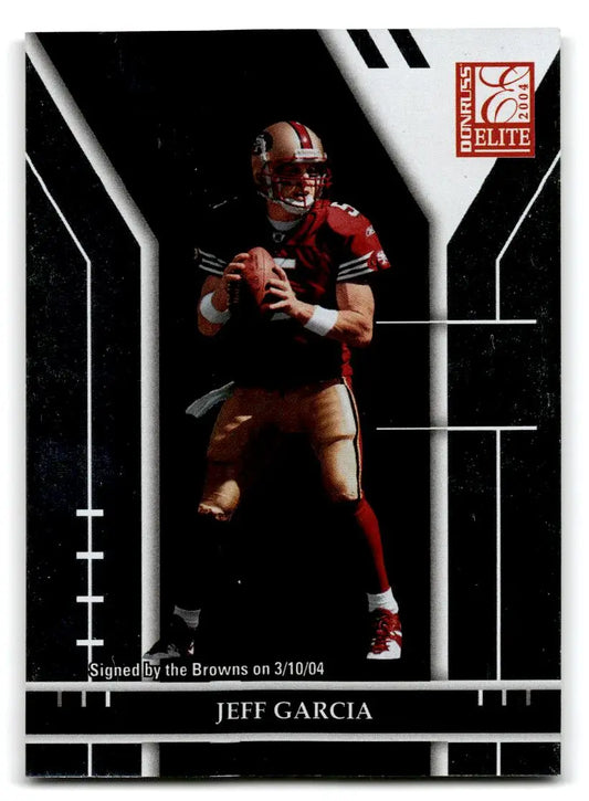 2004 Donruss Elite #82 Jeff Garcia - Trading Cards
