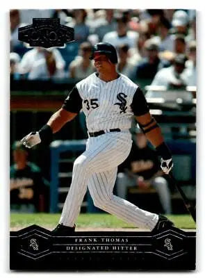 Frank Thomas 2004 Playoff Honors #52 trading card showcasing the legendary baseball player