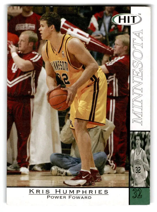 2004 SAGE HIT #32 Kris Humphries - Trading Card
