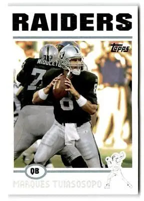 Marques Tuiasosopo 2004 Topps #94 trading card for collectors of football cards