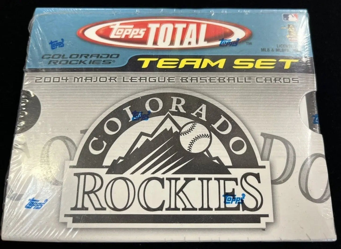 Sealed 2004 Topps Total Colorado Rockies Team Set in Factory Sealed MLB Collection